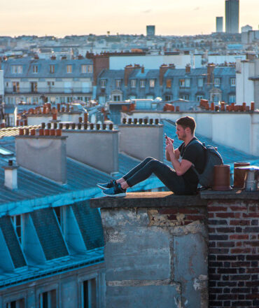 Beautiful blue roofs