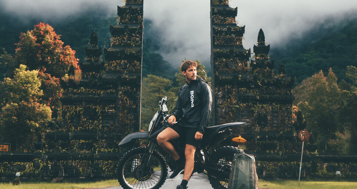 On beautiful places on wheels